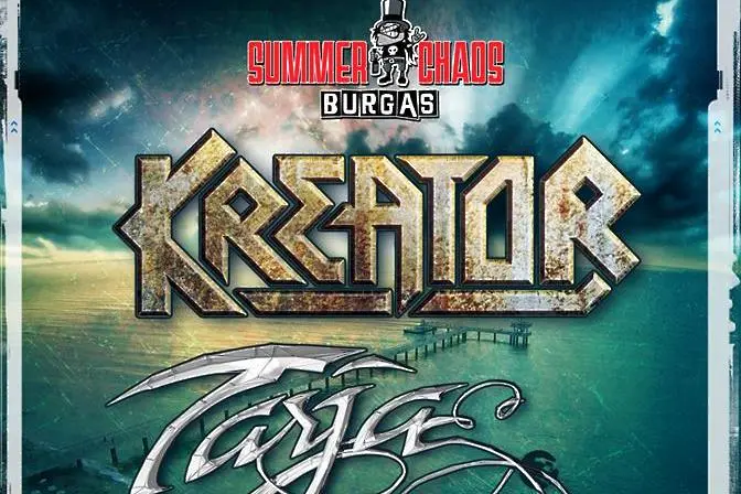 Таря Турунен и Kreator на фестивала Summer Chaos в Бургас