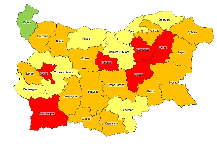 Коронавирусът в България в графики и числа (към 18 октомври)