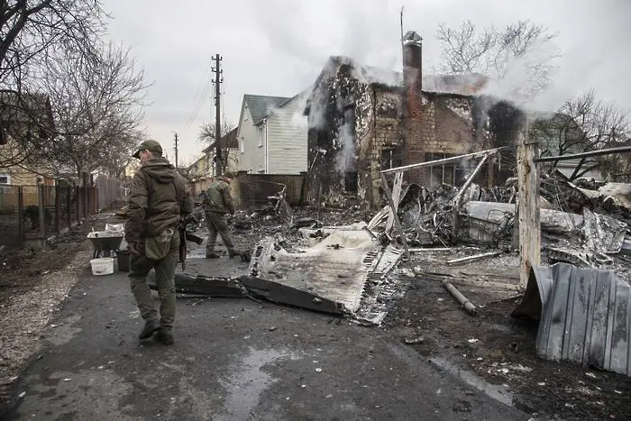 Руснаците влязоха в Киев. Улични боеве (ВИДЕО)