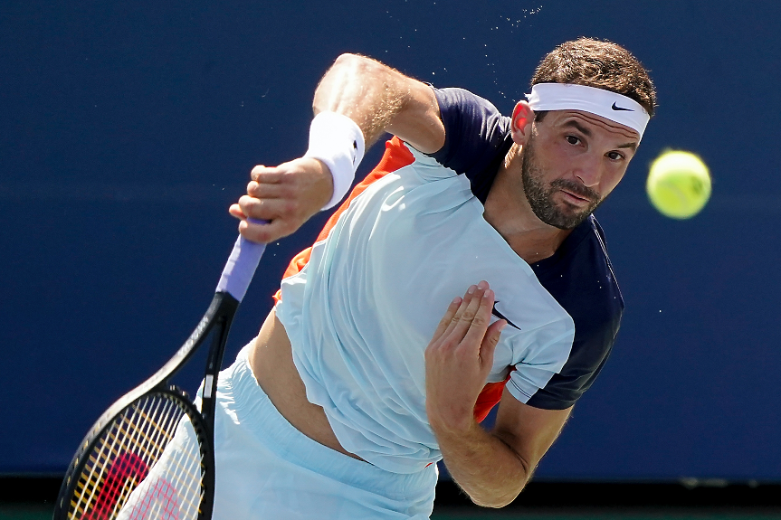 Ранно отпадане за Григор Димитров на US Open