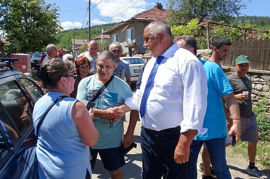 Бойко Борисов: Ако тази седмица се направи правителство, ще помогнем на пострадалите от градушката