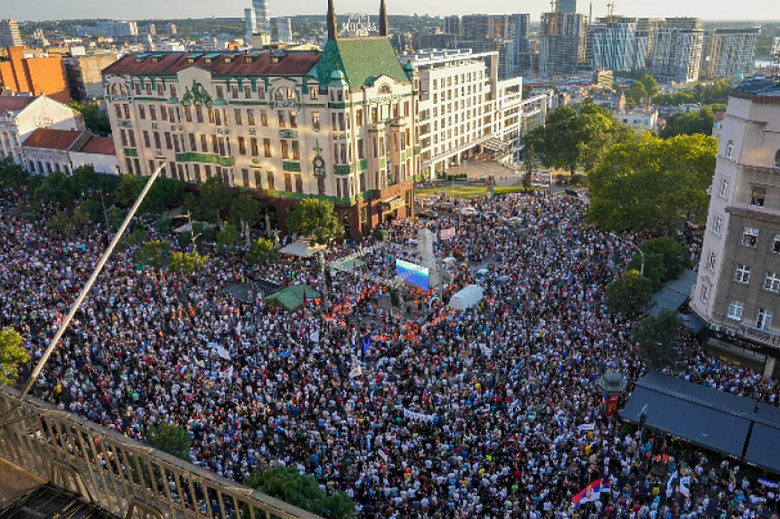 Протести в Сърбия заради мина за добив на литий и бор