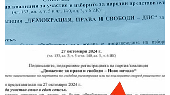 Две ДПС-та за изборите - „Демокрация, права и свободи“ на Доган и „Ново начало“ на Пеевски